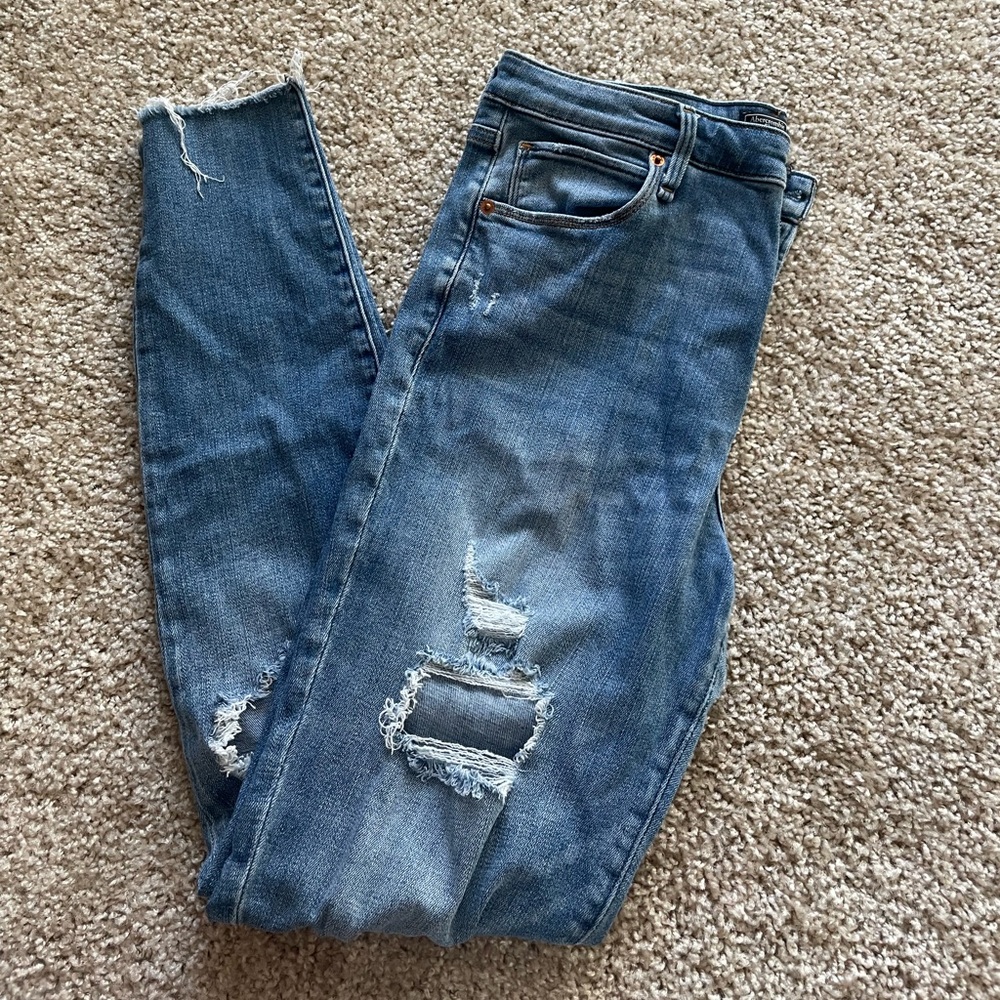 A&F High Rise Jeans